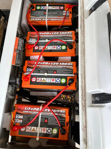 Enjoybot 48V 100Ah Lithium Golf Cart Battery Set 4 Pack _Customer Review_5