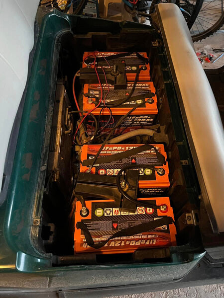 Enjoybot 48V 100Ah Lithium Golf Cart Battery Set 4 Pack _Customer Review_6