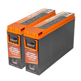 Enjoybot 12V 200Ah Slimline LiFePO4 Lithium Battery with Bluetooth, 2560Wh, 200A BMS