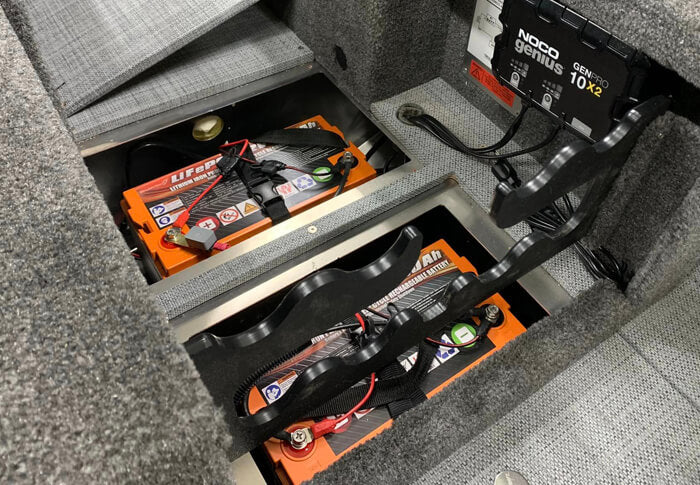 Enjoybot 24V Trolling Motor Battery, Deep Cycle Marine Battery