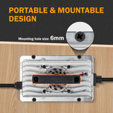 Enjoybot 29.2V 15A Mountable Dual-Purpose LiFePO4 Lithium Battery Charger Waterproof