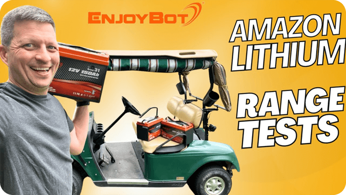Enjoybot 36V 150Ah Lithium Golf Cart Battery Set 3 Pack Review