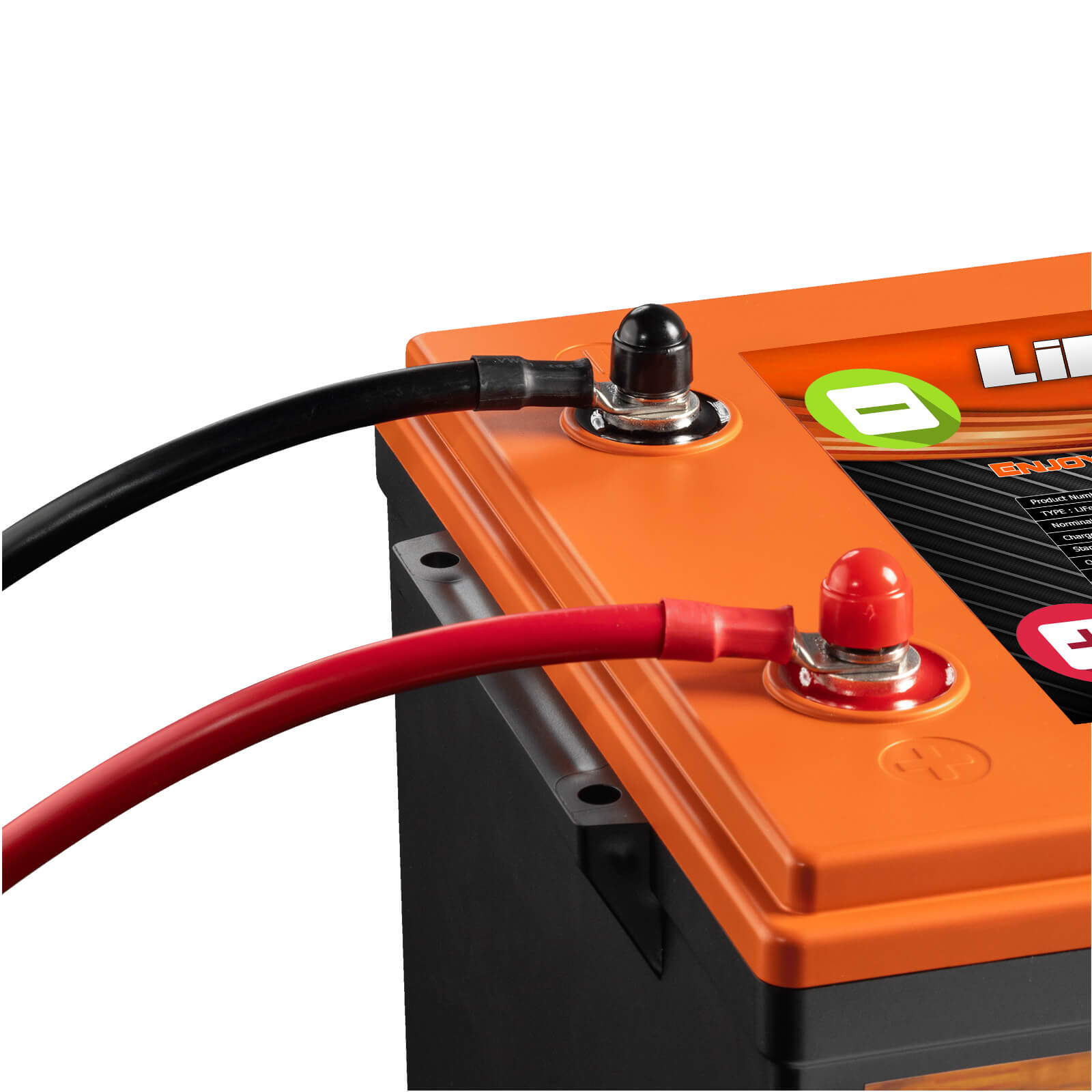 Enjoybot 72V 65AH LiFePO4 Lithium Battery with Bluetooth & Low-Temp, 4992Wh, 120A BMS