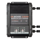 Enjoybot 2 Bank 12V 10A On-Board Marine Battery Charger