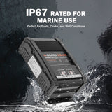 Enjoybot 2 Bank 12V 10A On-Board Marine Battery Charger