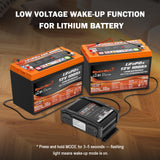 Enjoybot 2 Bank 12V 10A On-Board Marine Battery Charger