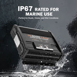 Enjoybot 2 Bank 12V 15A + 24V 10A On-Board Marine Battery Charger