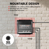 Enjoybot 3 Bank 12V 10A On-Board Marine Battery Charger