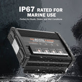 Enjoybot 4 Bank 12V 10A On-Board Marine Battery Charger