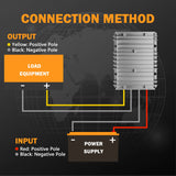 Enjoybot DC-DC 60V/72V to 12V Step Down Converter 20A 240W  with Fuse Waterproof