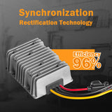 Enjoybot DC-DC 60V/72V to 12V Step Down Converter 20A 240W  with Fuse Waterproof