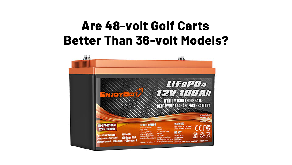 Sind 48-Volt-Golfwagen besser als 36-Volt-Modelle?