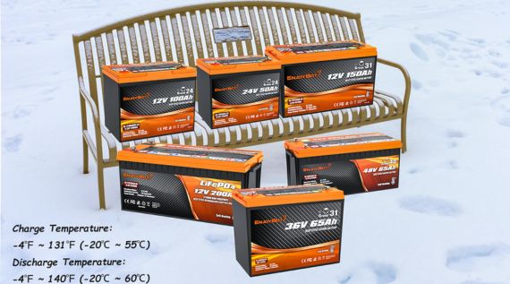 Winter RV Life Essential: Enjoybot Self-Heating LiFePO4 Battery!