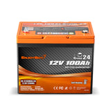 Enjoybot 12V 100Ah Group 24 Self-Heating Lithium LiFePO4 Battery_3