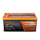 Enjoybot 12V 200Ah LiFePO4 Lithium Battery with Self-Heating_3