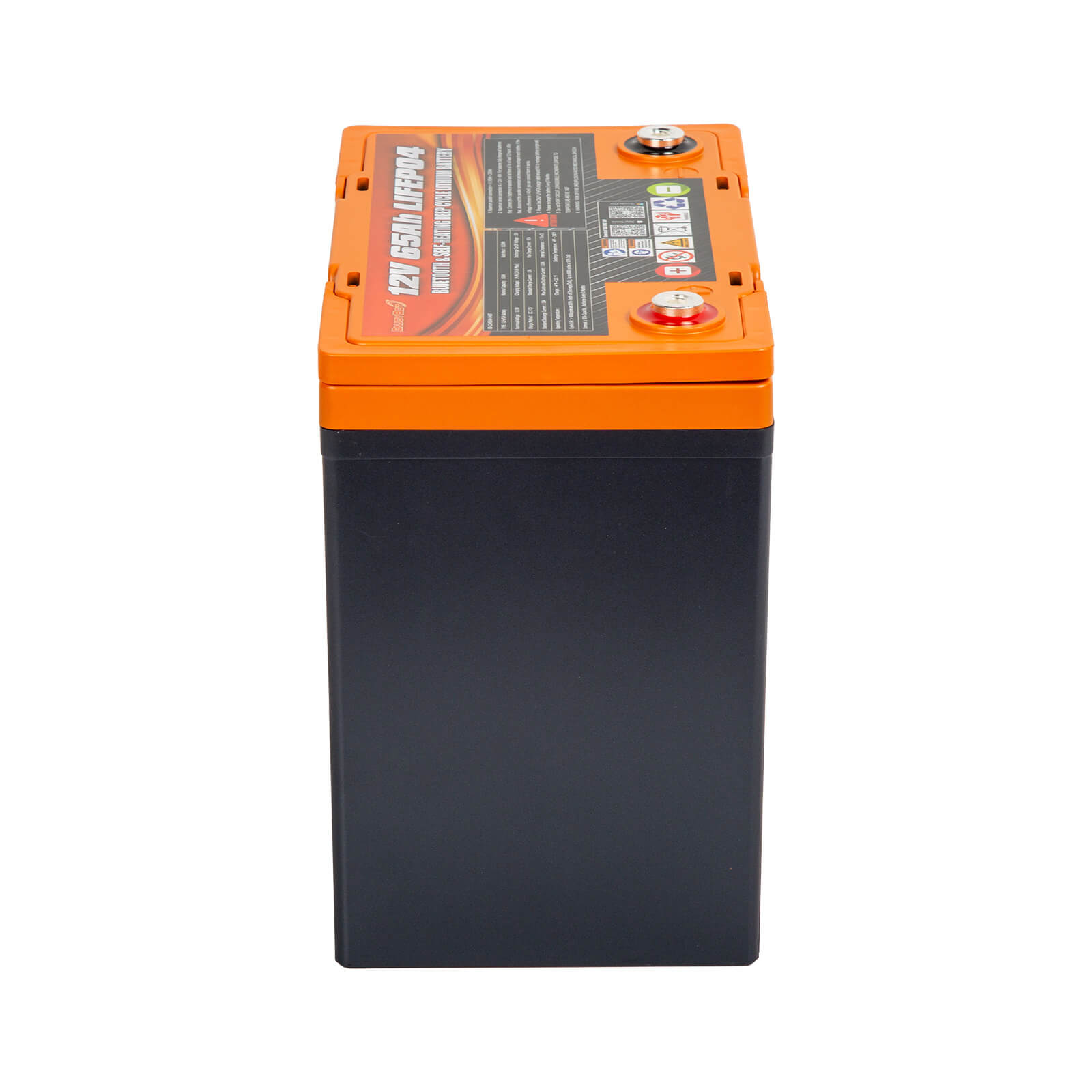 Enjoybot 12V 65Ah LiFePO₄ Lithium Battery with Bluetooth & Self-Heating, Group 22NF, 832Wh, 120A BMS