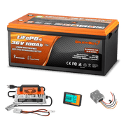 Enjoybot 36V 100Ah Plus Lithium Golf Cart Battery Conversion Kit