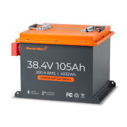 Enjoybot 36V (38.4V) 105AH Lithium Golf Cart Battery Conversion Kit with Bluetooth, 200A BMS, All-in-one Kit