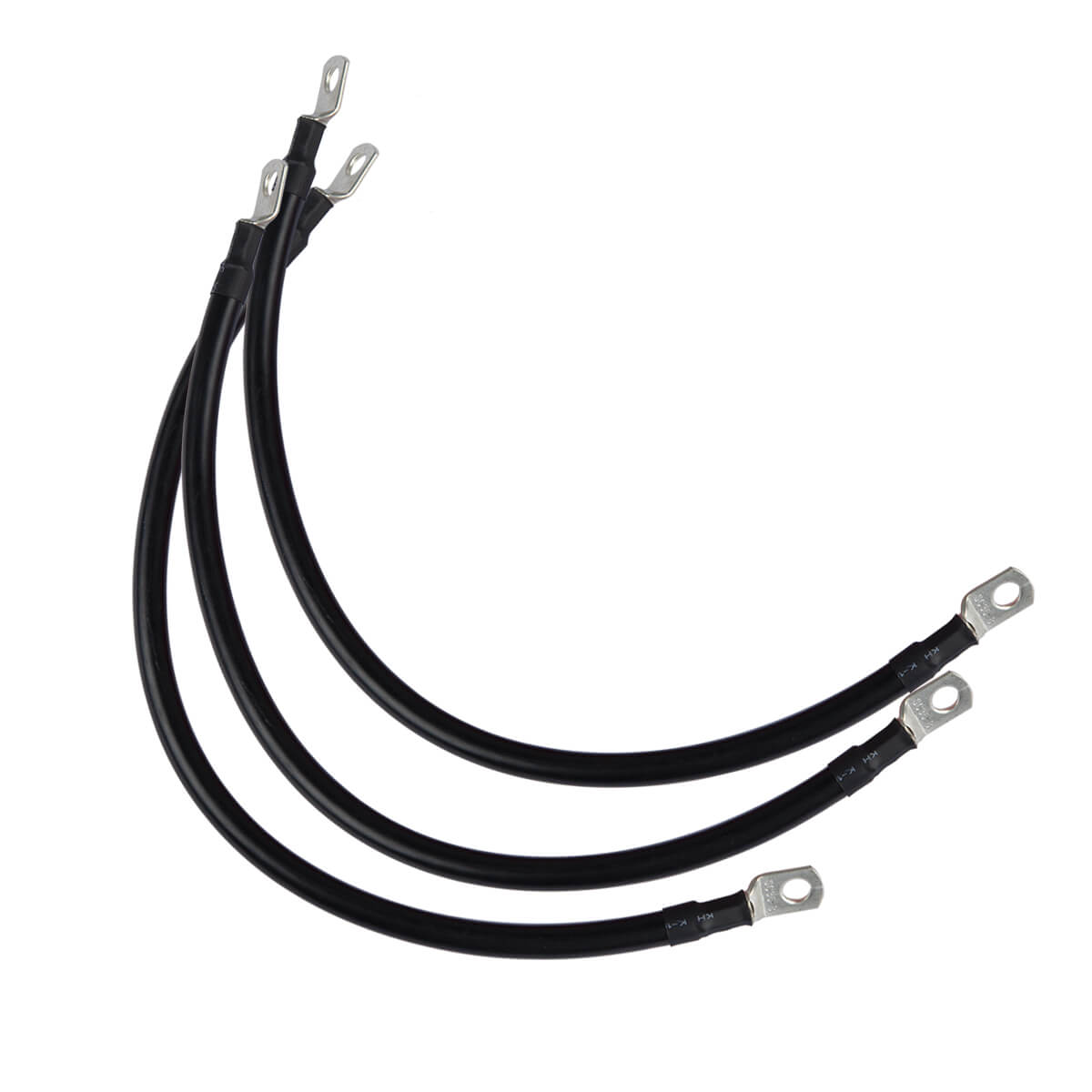 3AWG battery cable black x3