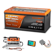 Enjoybot 48V 100Ah Plus Lithium Golf Cart Battery Conversion Kit