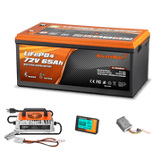 Enjoybot 72V 65Ah Golf Cart Lithium Battery Conversion Kit