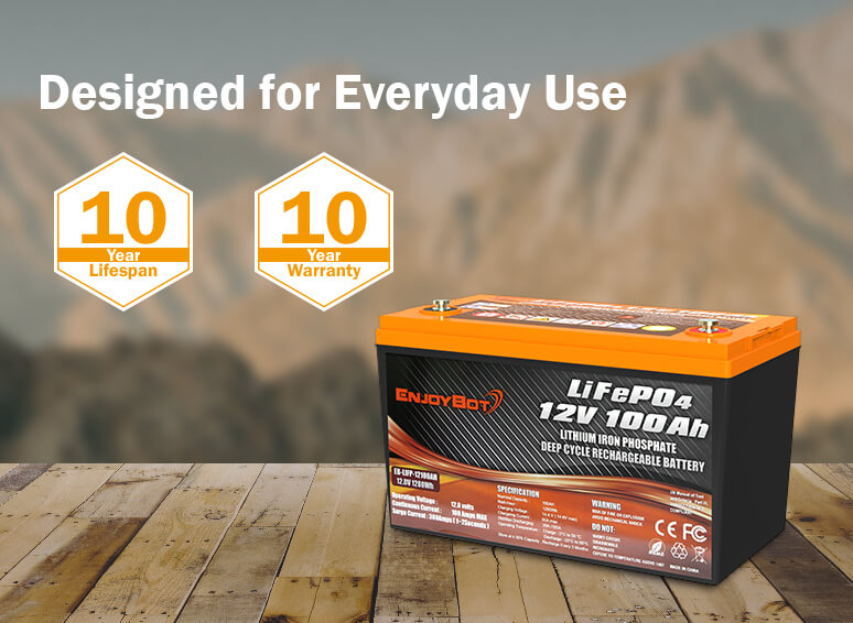Enjoybot LiFePO4 Golf Cart Battery 36v 100ah Lithium Battery 3840 Wh - –  Enjoybot Official Store