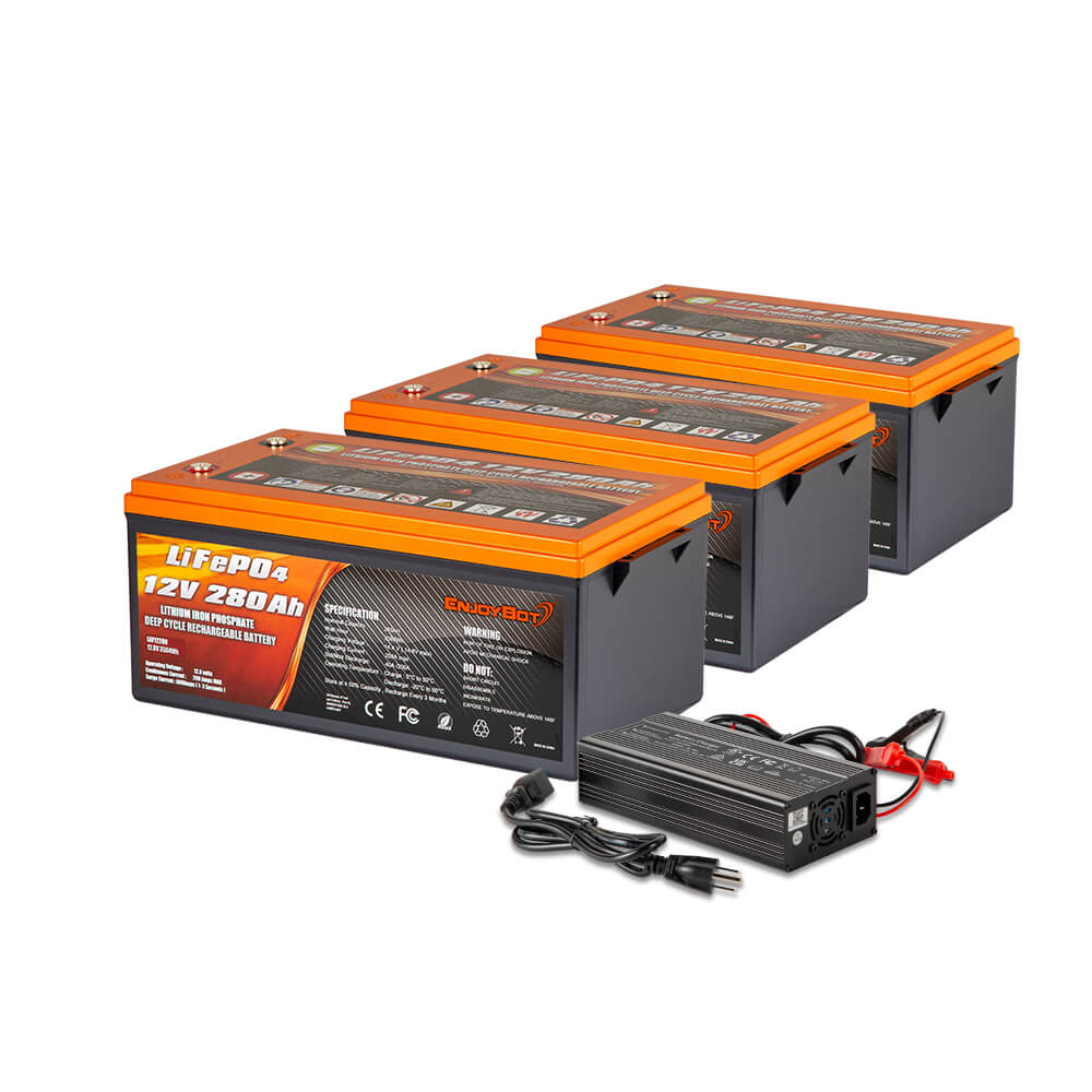 Enjoybot 58.4V 15A LiFePO4 Lithium Battery Charger for 48 Volt Battery –  Enjoybot Official Store