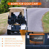 Enjoybot 36V 65Ah Group31 Self-Heating LiFePO4 Lithium Battery For Golf Cart