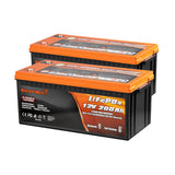 [FLASH SALE] Enjoybot 12V 200Ah LiFePO4 Lithium Battery With Self-Heating, 2560Wh, 200A BMS