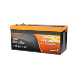 Enjoybot 12v 200Ah Self-heating Lifepo4 Lithium Battery